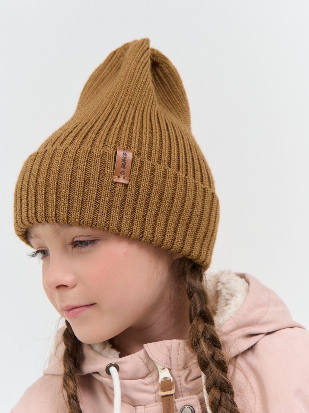 Шапка тыква из смесовой шерсти однослойная Фундук - Bungly фото 3