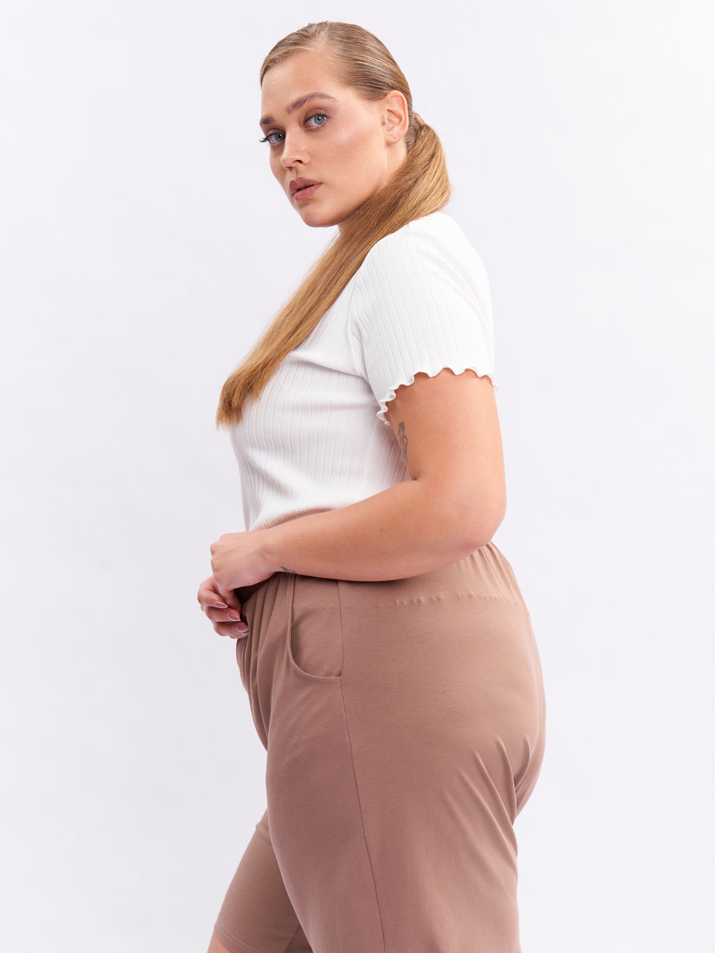 Шорты хлопковые THC02102BRW19 - Артесса фото 7