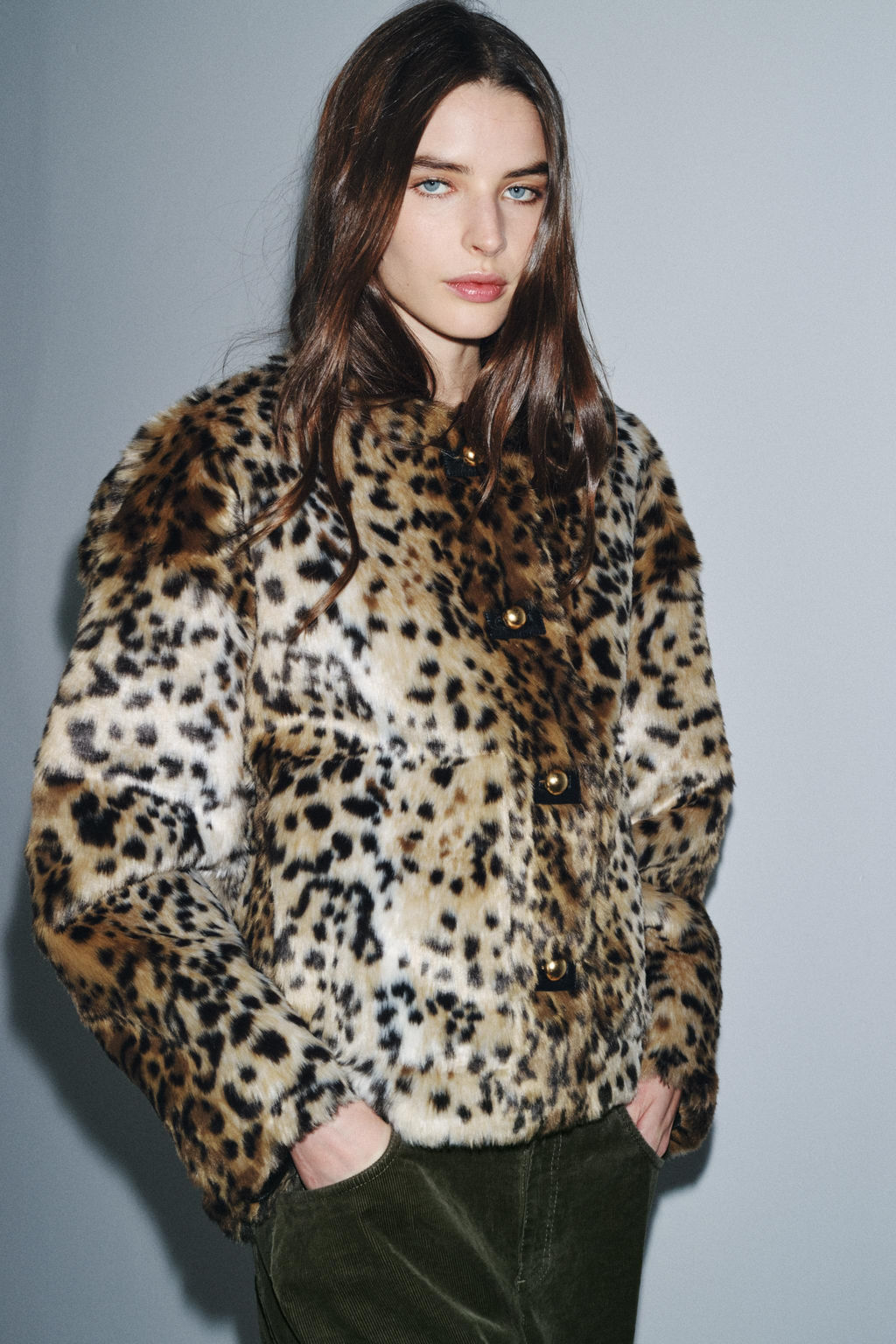 ZW COLLECTION ANIMAL PRINT JACKET - Zara фото 2