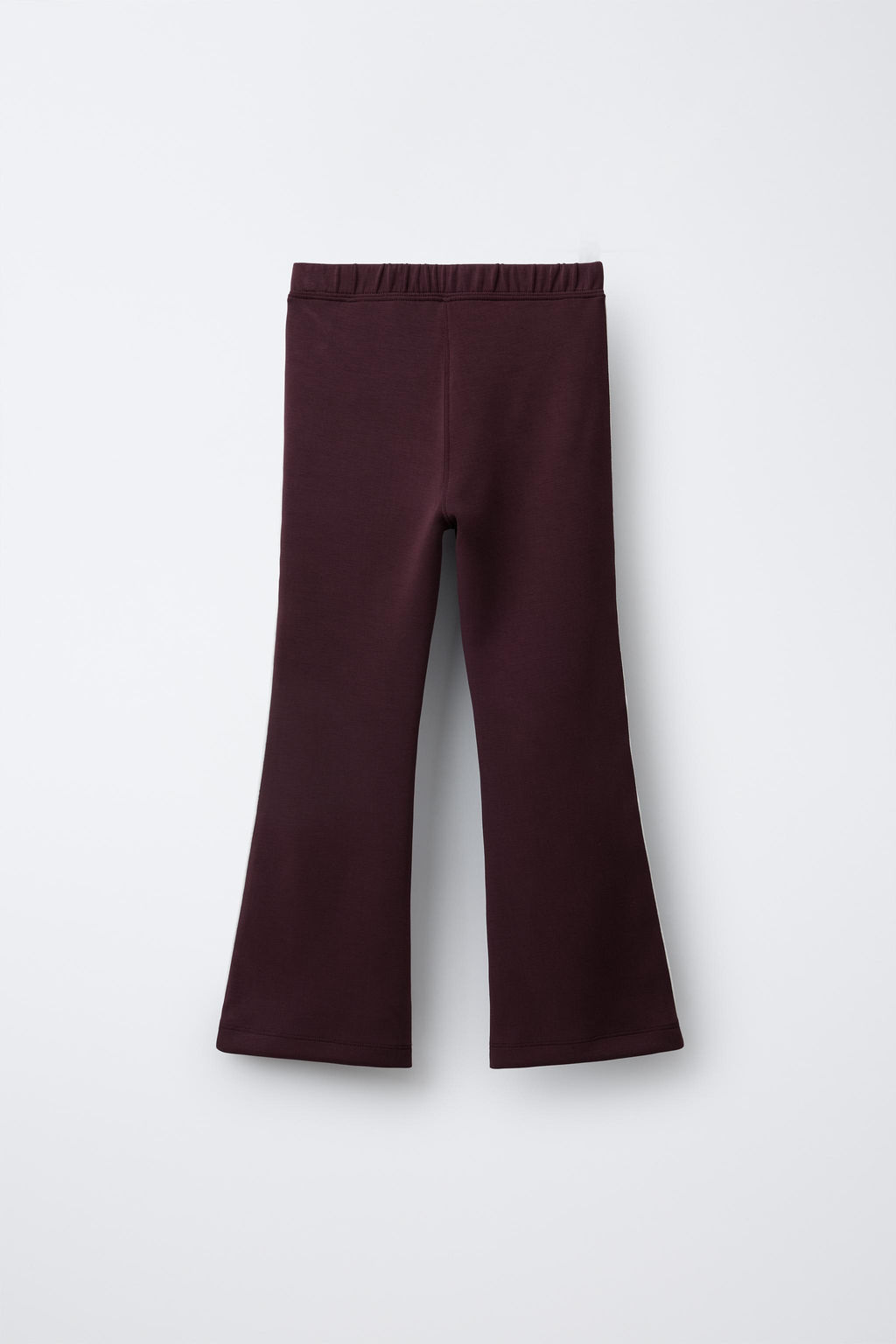 FLARE TROUSERS WITH CONTRASTING TRIM DETAIL IN MODAL - Zara фото 2
