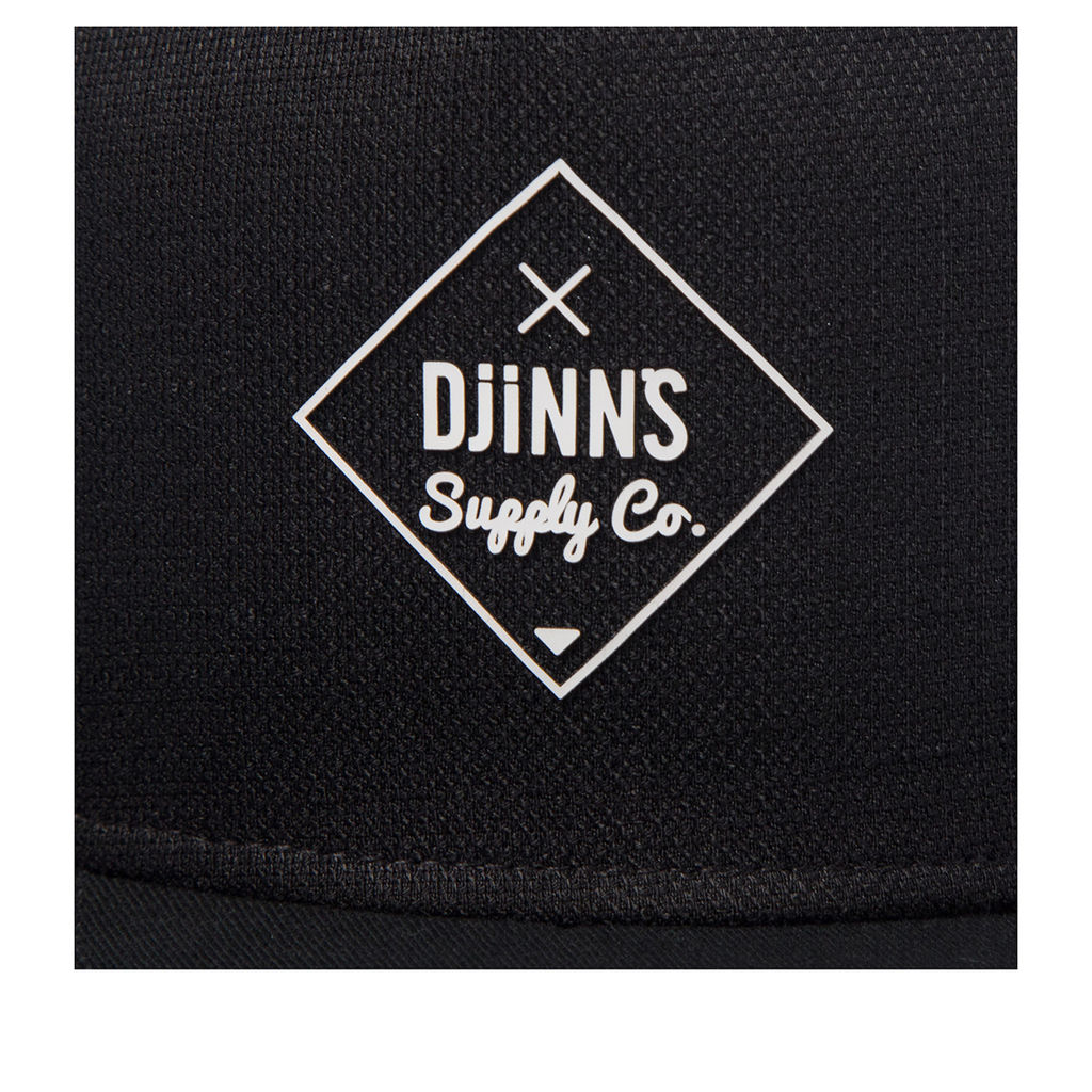 Бейсболка DJINNS арт. 6P SB Cottoncheck (черный)