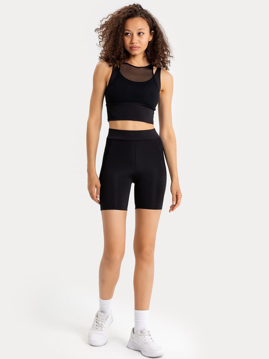 Шорты женские в черном цвете - Mark formelle фото 3