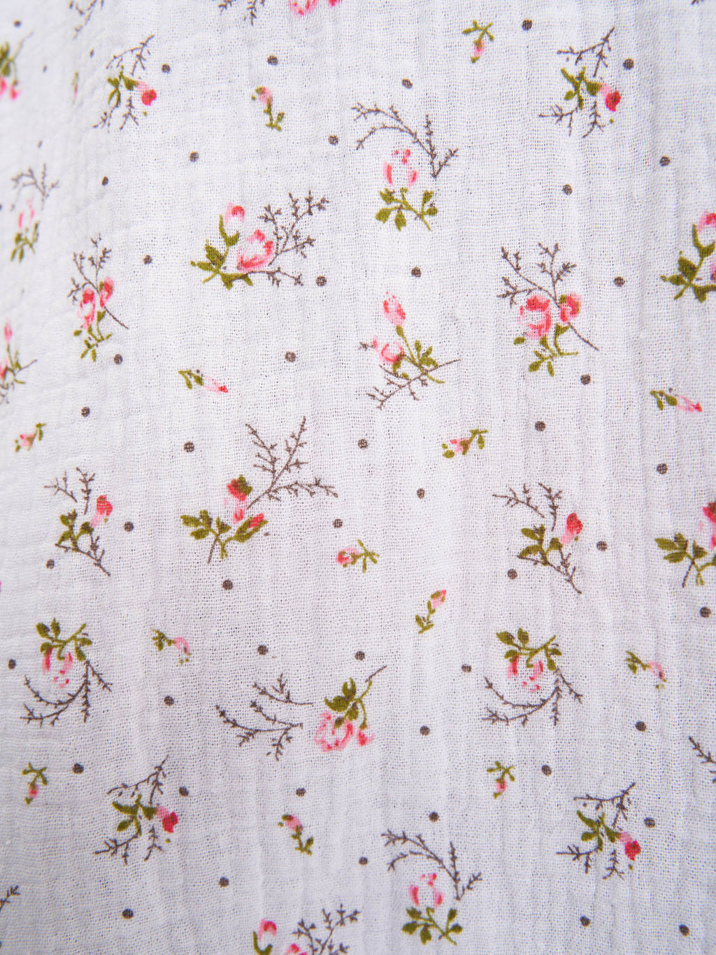 Блузка из муслина с кружевом BL09401FLW02 - Артесса фото 6