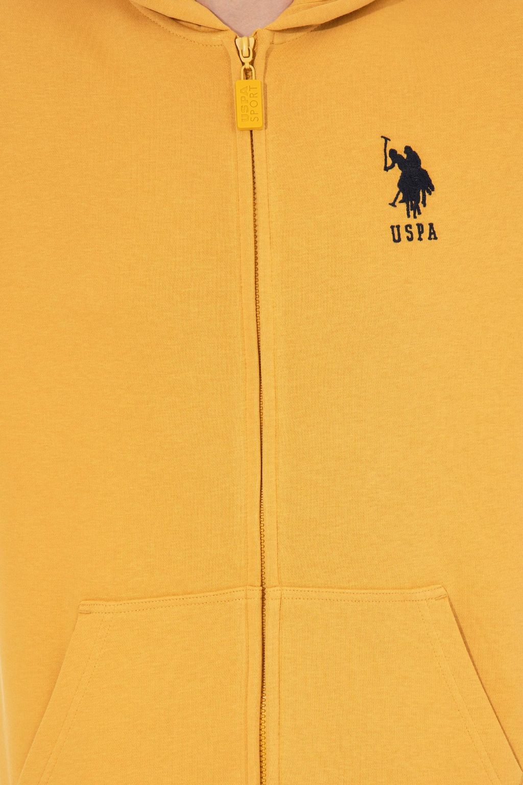U. S. Polo Assn / Мужской шафрановый свитшот - U.s. polo assn фото 6