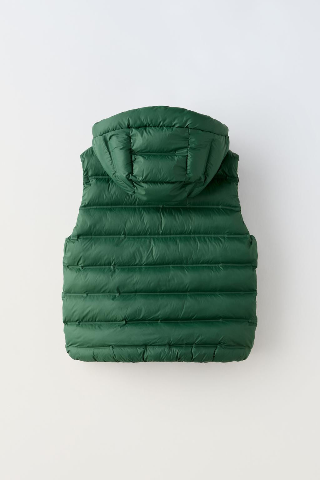 PADDED GILET WITH HOOD - Zara фото 2