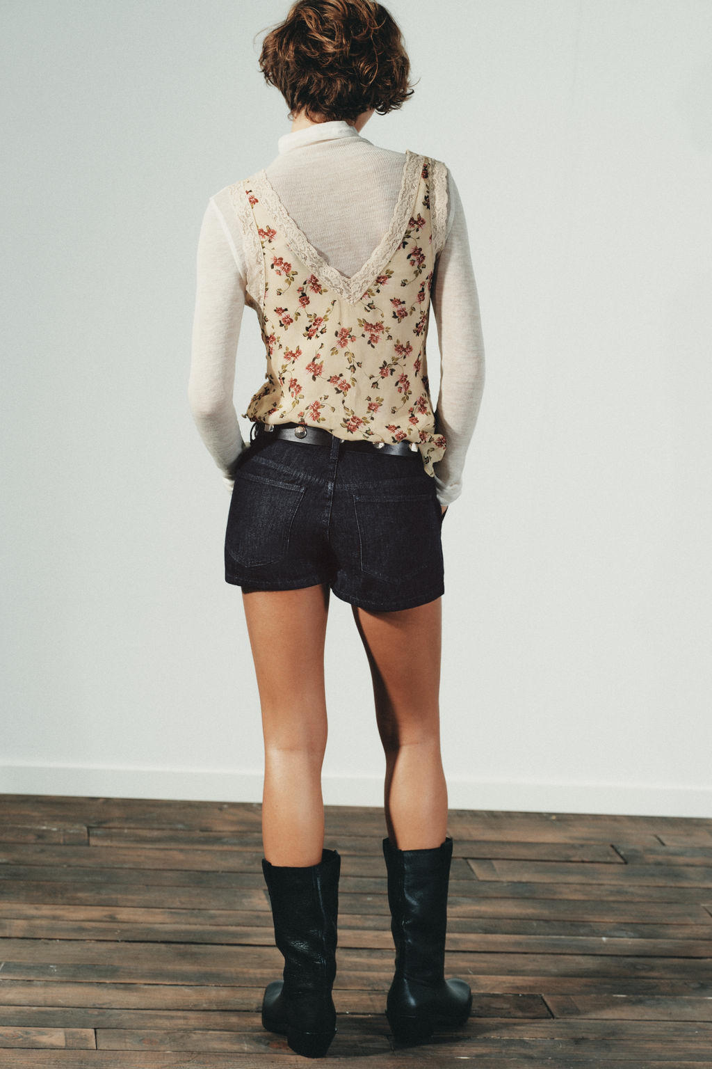 FLORAL LACE TOP - Zara фото 5