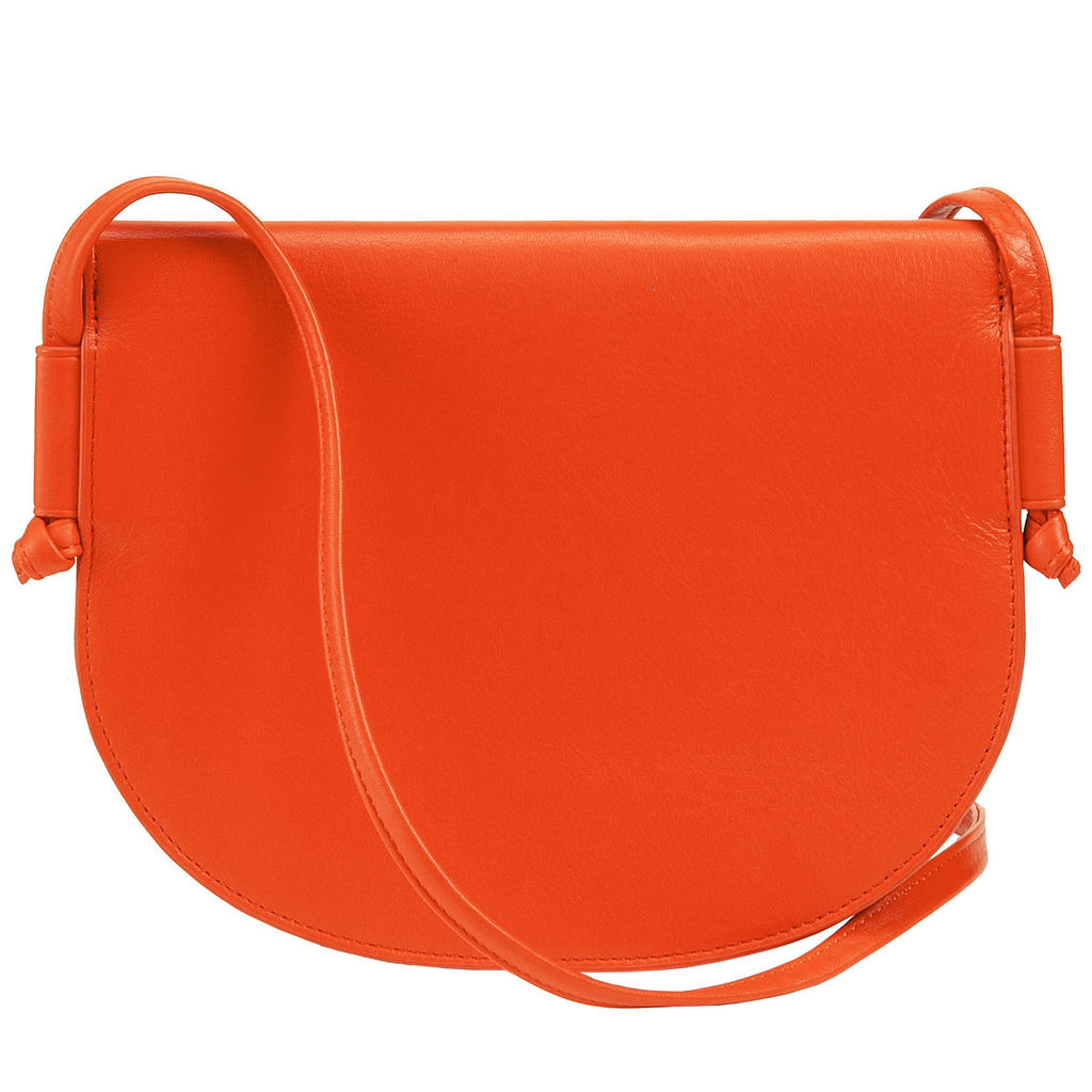 Итальянская маленькая сумочка DuDu Bags серии Altea | тыквенно-оранжевый - Dudubags фото 3
