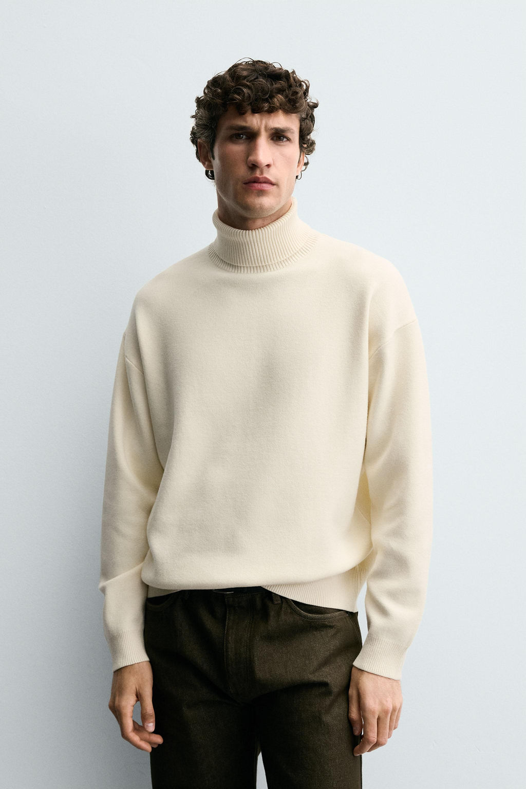 SOFT HIGH NECK SWEATER - Zara фото 2