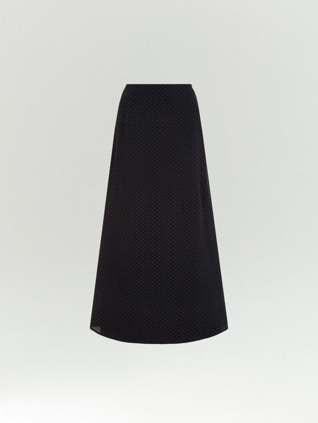 ЕМКА / Юбка миди из 100% вискозы в горох - Emka фото 5