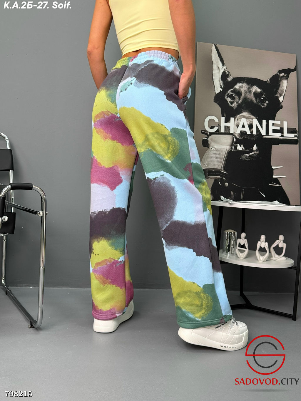 штаны с начесом женские - Bruno фото 4