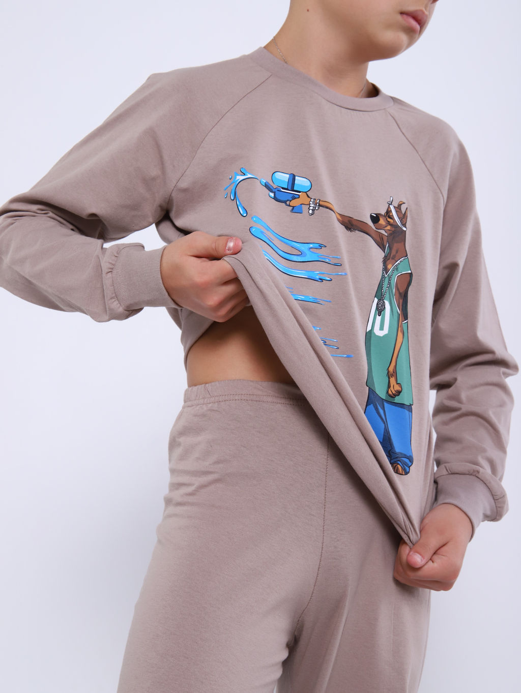 Пижама Гангстер кофе - Ладошки фото 10