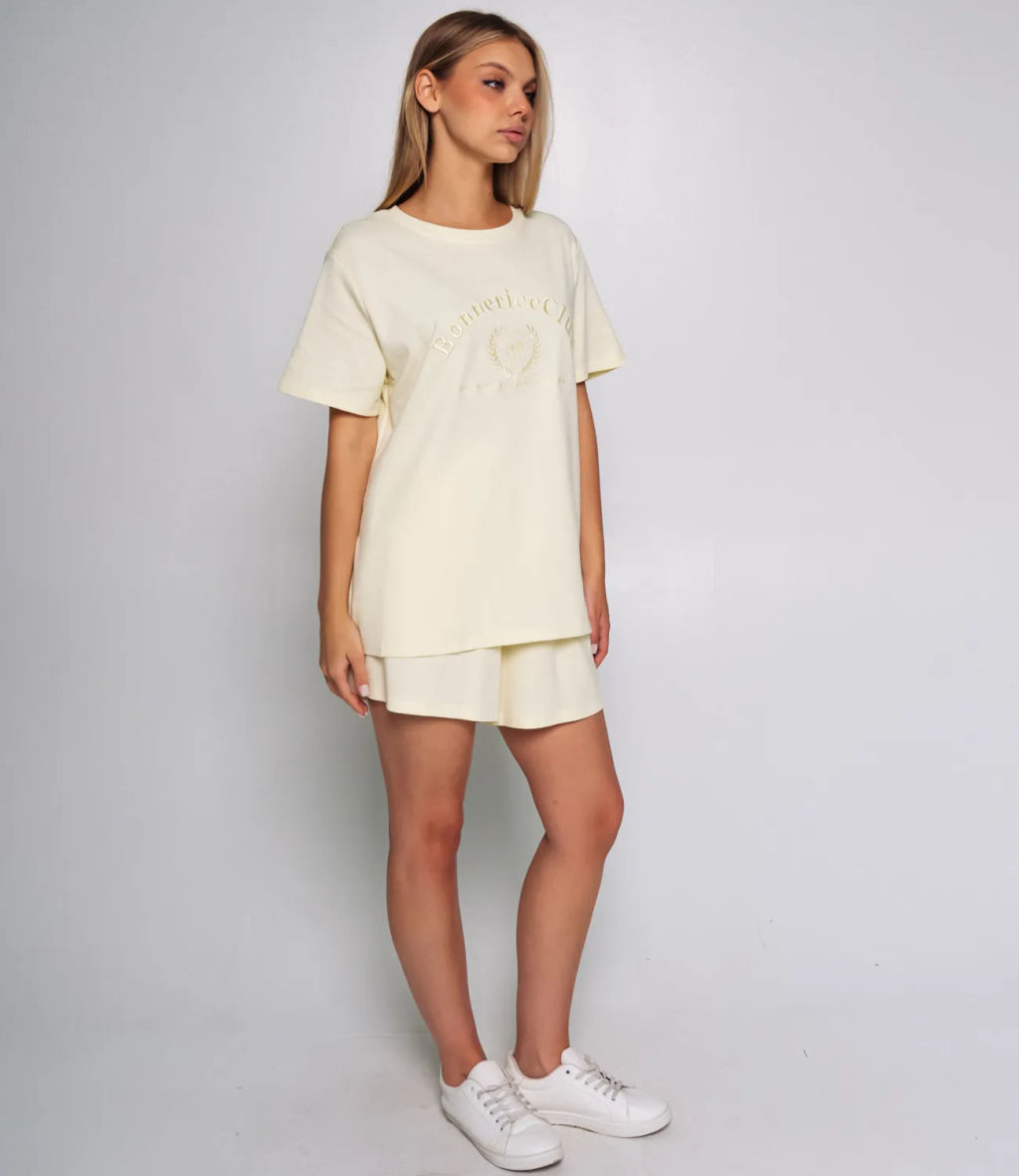 Костюм #КТ38-5, светло-жёлтый - Dommod фото 3