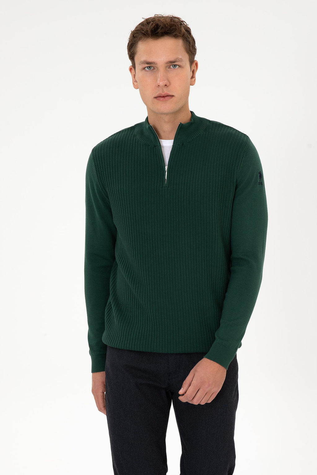 Erkek Koyu Ye_il Kazak - U.s. polo assn фото 3