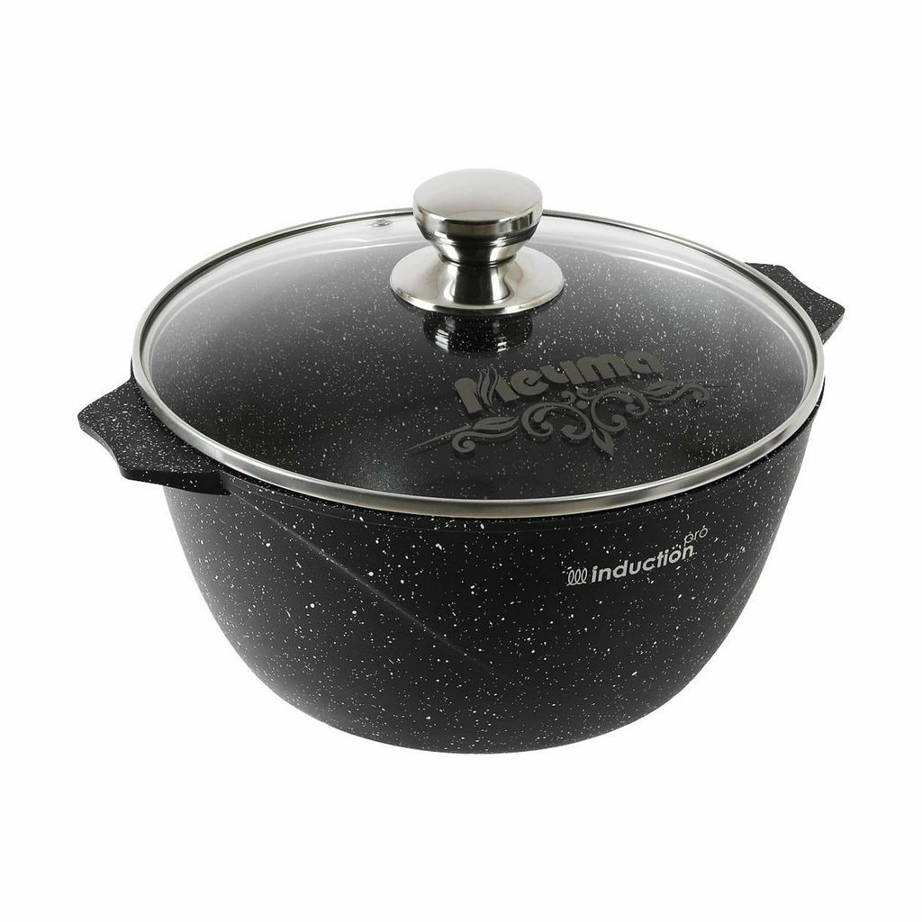 ГРАНИТ BLACK INDUCTION Кастрюля 4,0л, арт.44802И