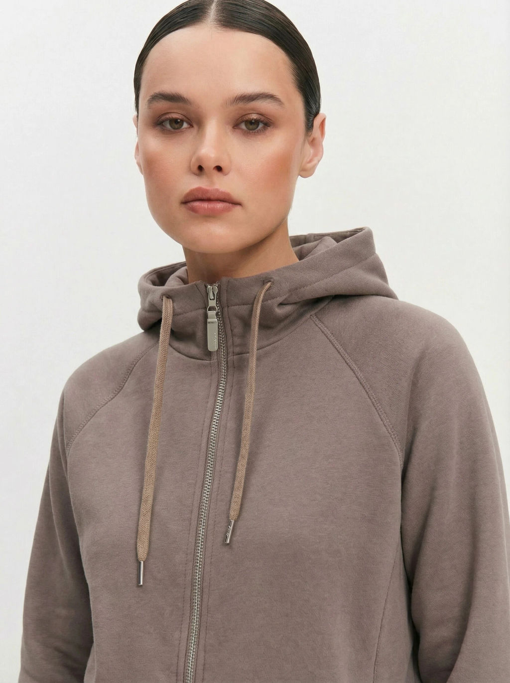Толстовка женская 25234-532 футер кофейный