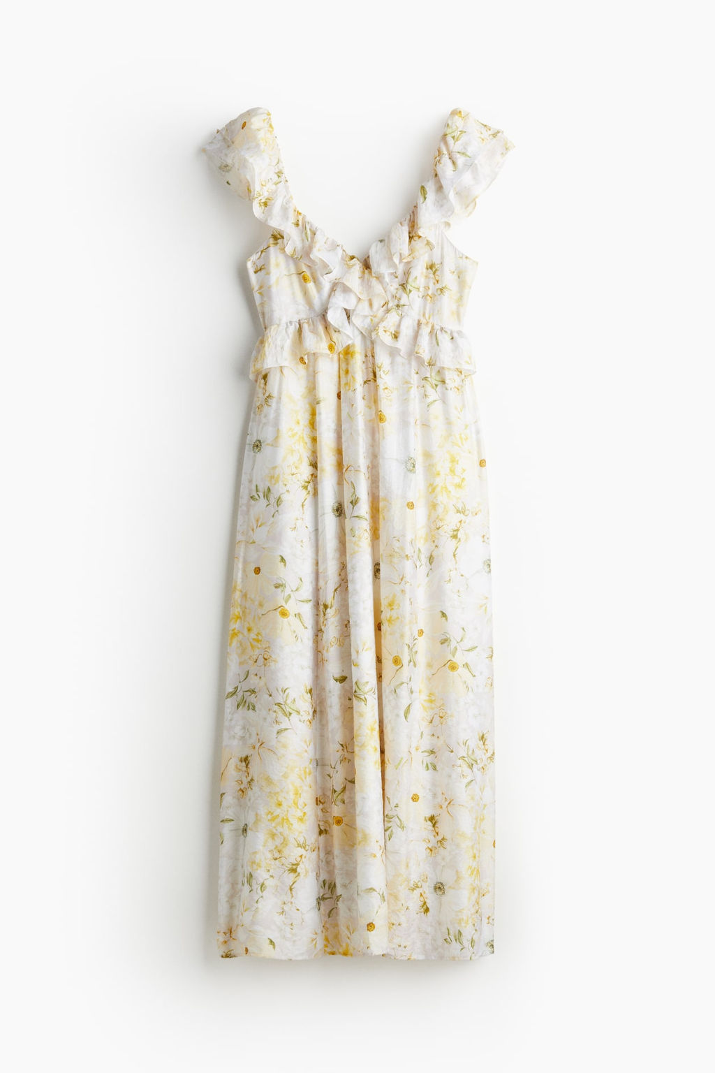 Vestido midi de volantes - H&m фото 6