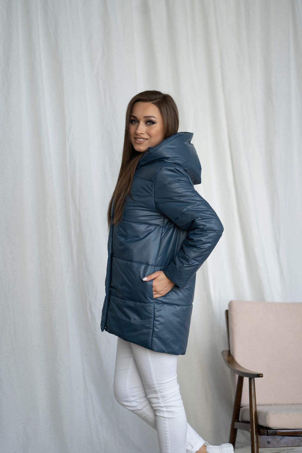 Куртка женская демисезонная 22260 (черный) - Kankan фото 14