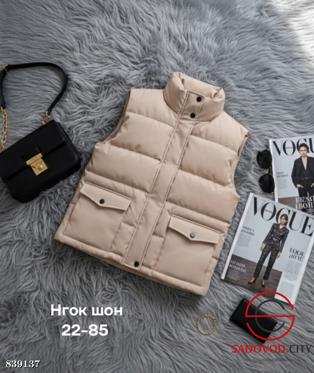 Жилетка женская из эко-кожи - Bruno фото 3