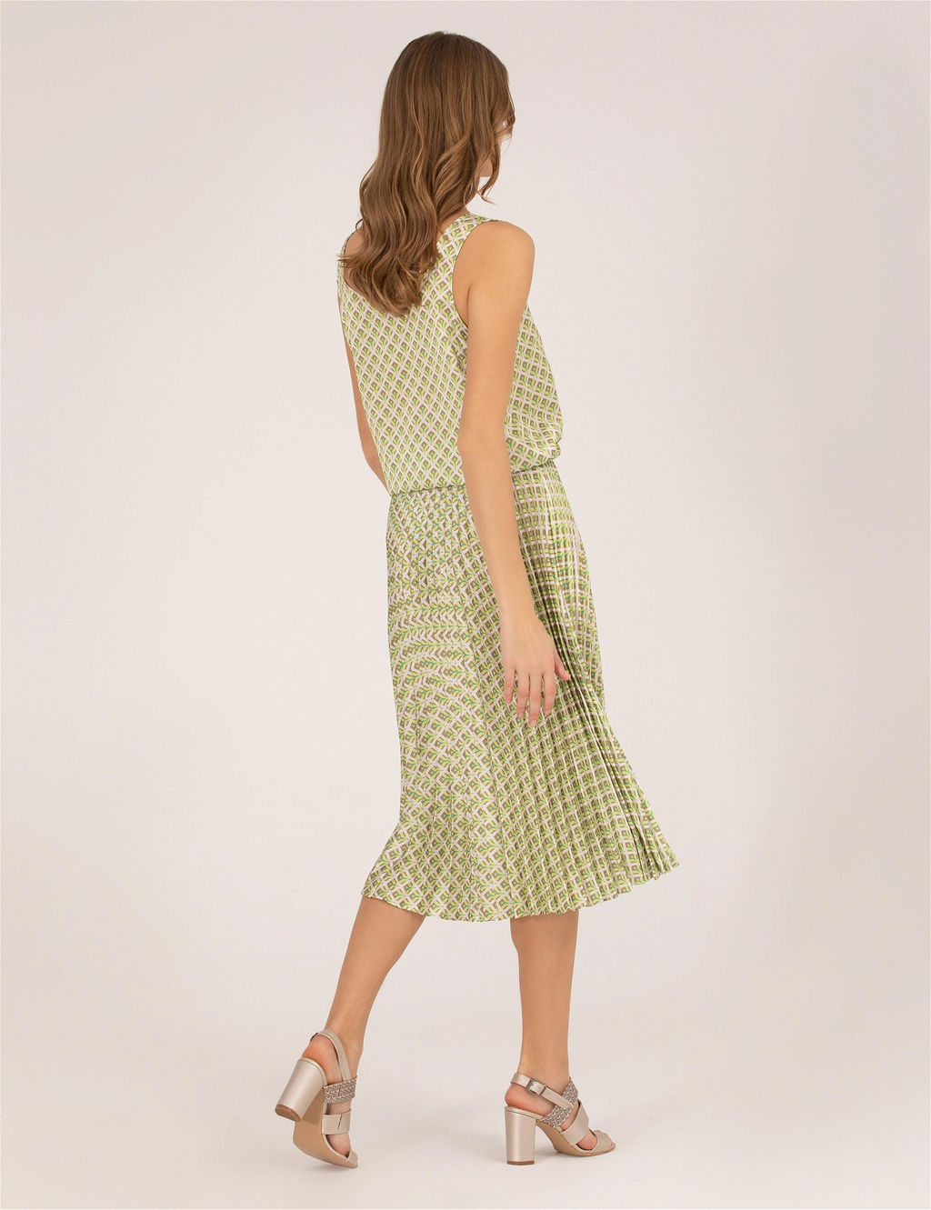 Ye_il Pileli Etek - Pierre cardin фото 4
