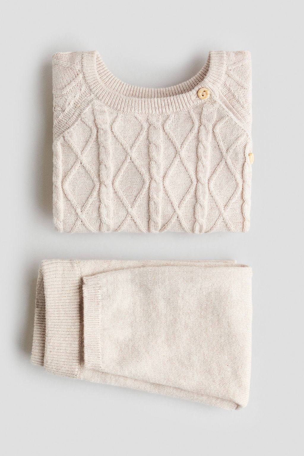 Conjunto de 2 piezas en punto de algod?n - H&m фото 3