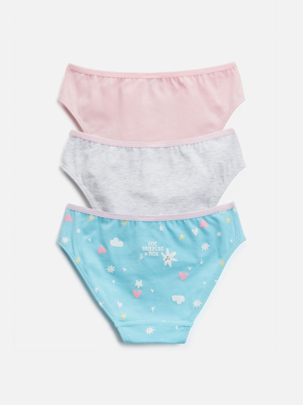 Трусы детские Acoola Dblnya хлопок с полиуретаном набор 3 шт в ассортименте фото 2