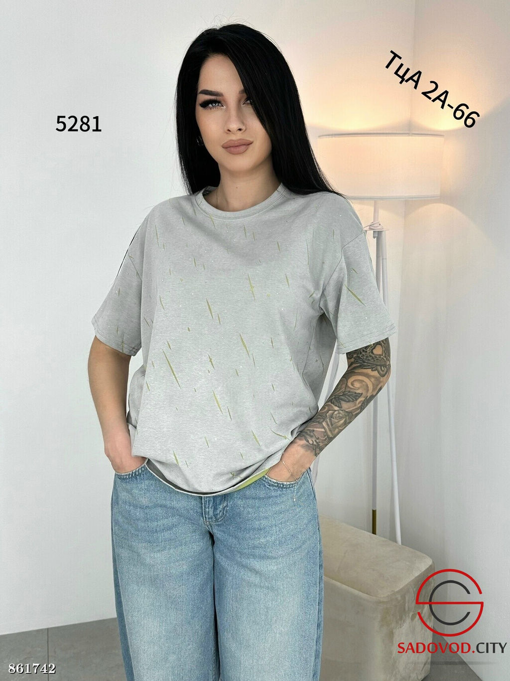 Футболка женская с принтом - Fiona фото 2