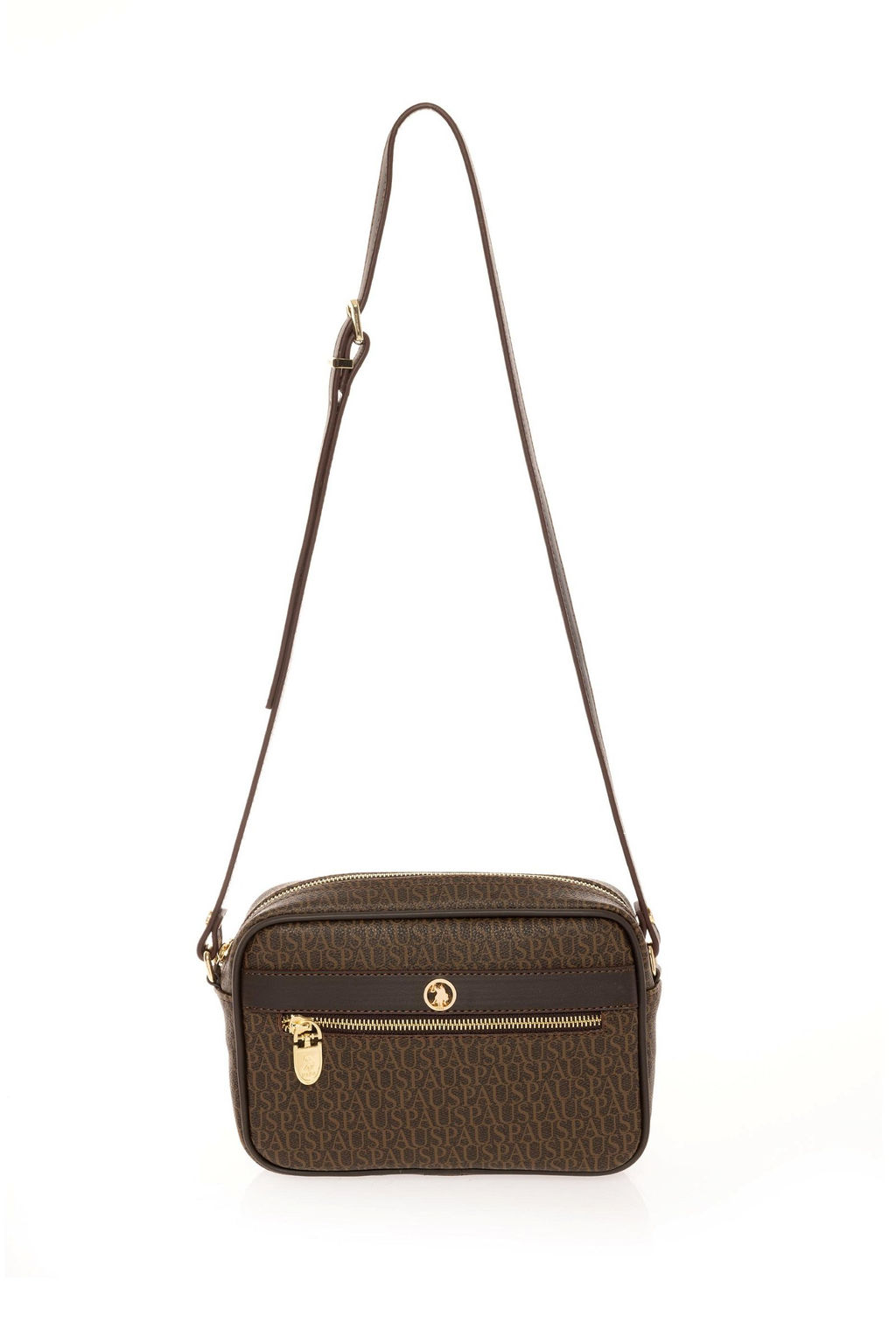 Женская коричневая сумка через плечо Неожиданная скидка в корзине - U.s. polo assn фото 4