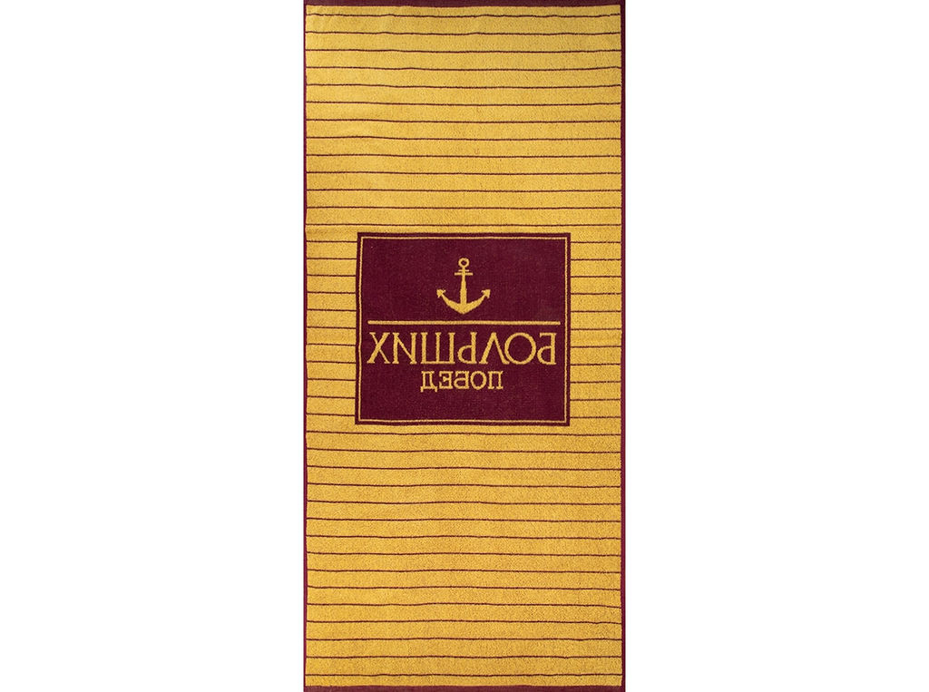 Полотенце махровое 6с102.411ж1 Победитель-New(кр.дерево1) 67х150см