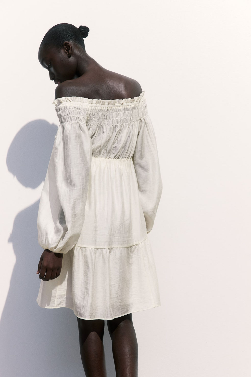 MAMA Vestido off-the-shoulder - H&m фото 4