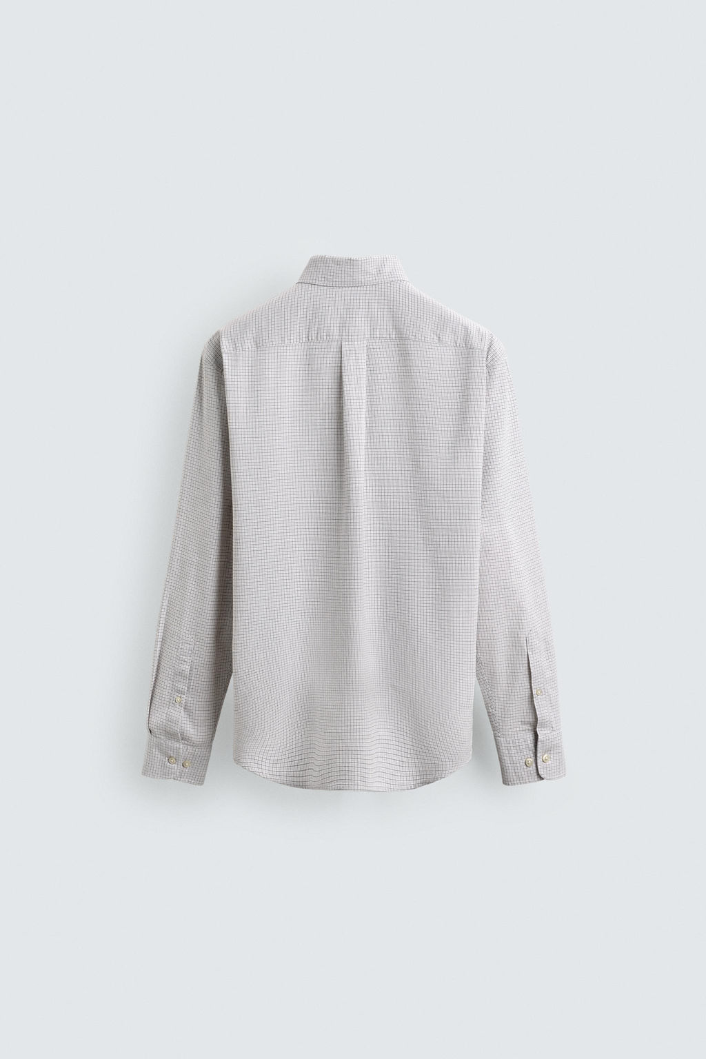 REGULAR FIT CHECK SHIRT - Zara фото 7