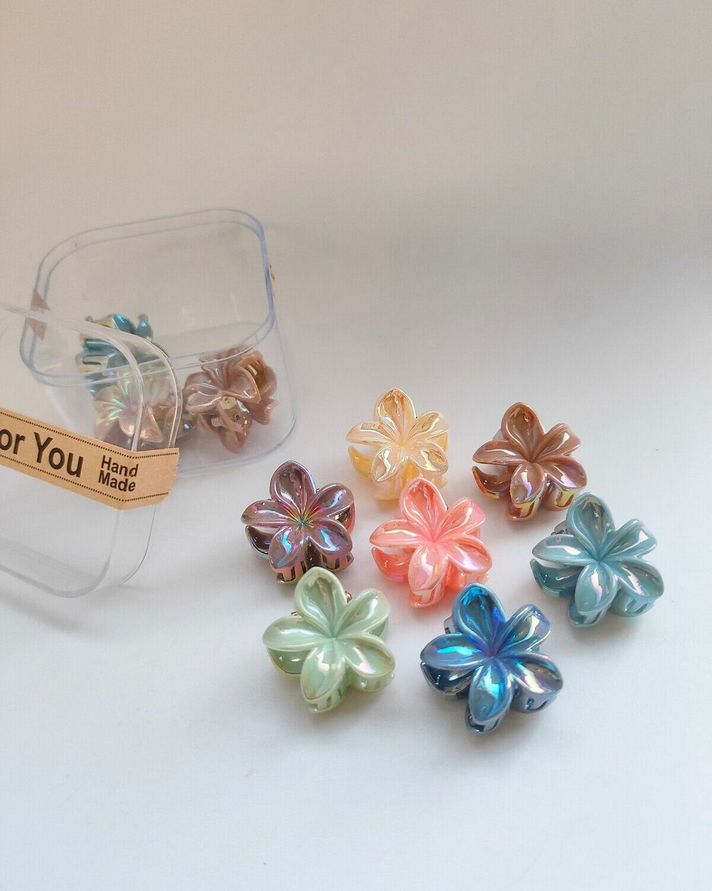 Набор крабиков для волос в боксе (10 шт)