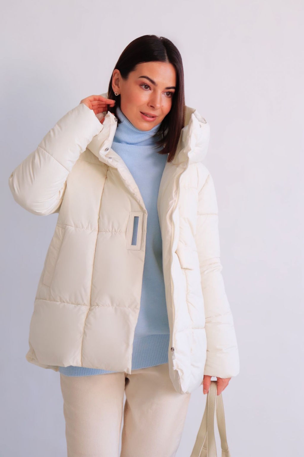 Martichelli Куртка зимняя айвори  фото 2