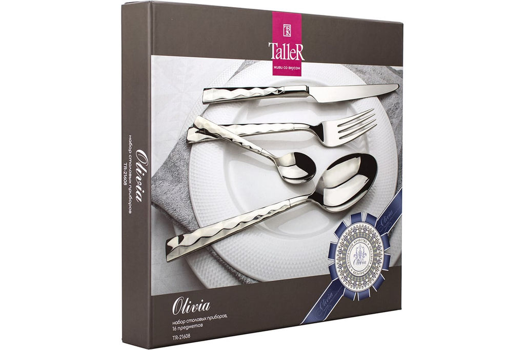 Набор столовых приборов 16пр. TalleR TR-21608  фото 4