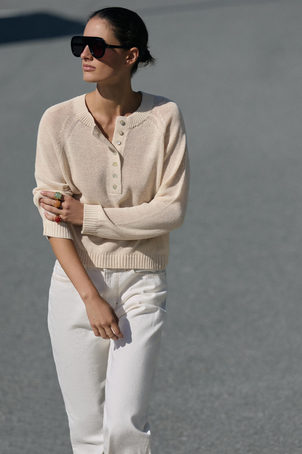 PACK 3 ANILLOS MET?LICOS PIEDRA / Multicolor