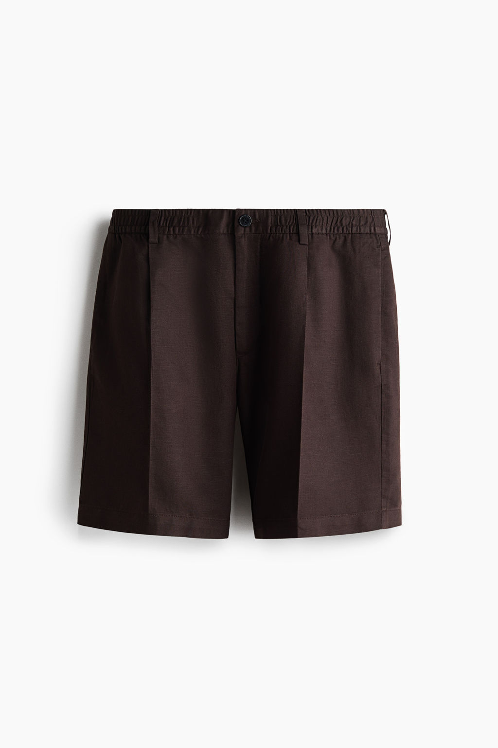 Pantal?n corto en mezcla de lino Relaxed Fit - H&m фото 2