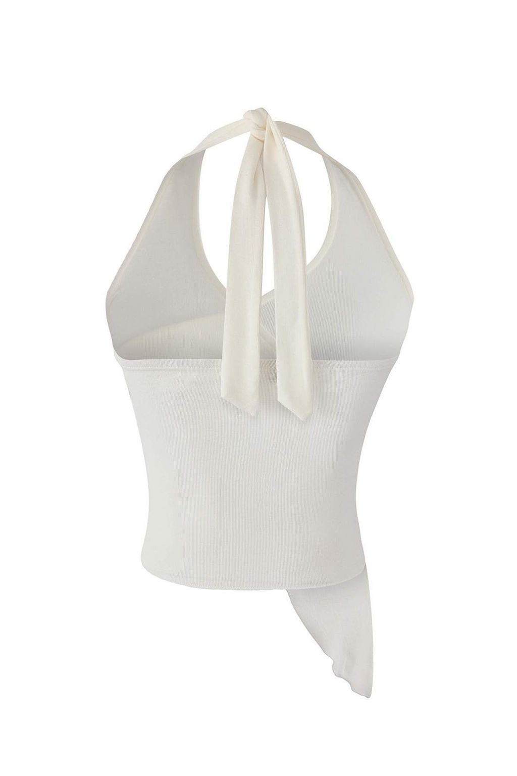 Trendyolmilla Siyah Duz Halter Yaka Kolsuz Orme Party Bluz TPRSS25BZ00048  фото 6