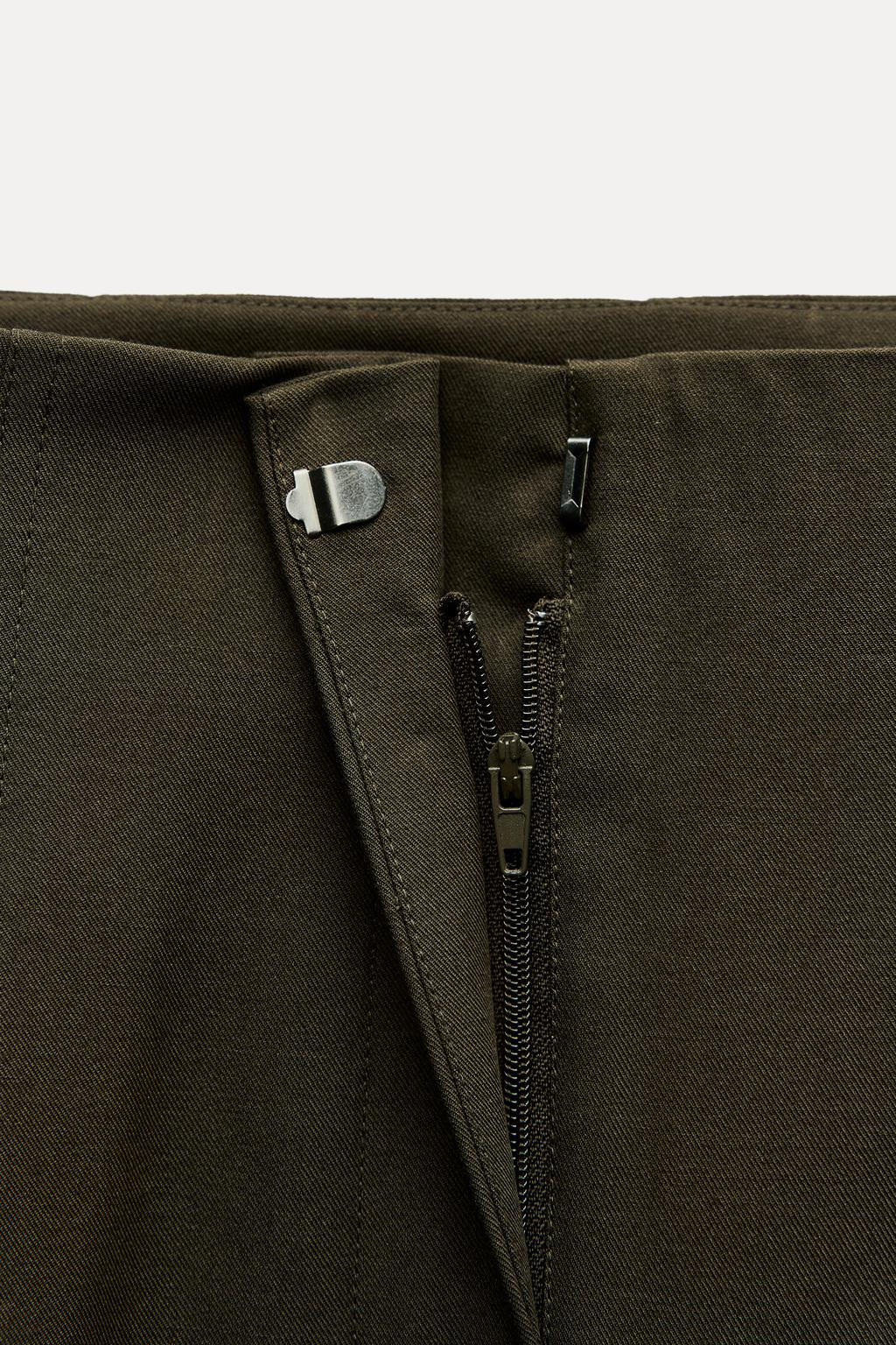 WIDE-LEG TROUSERS WITH DARTS - Zara фото 9