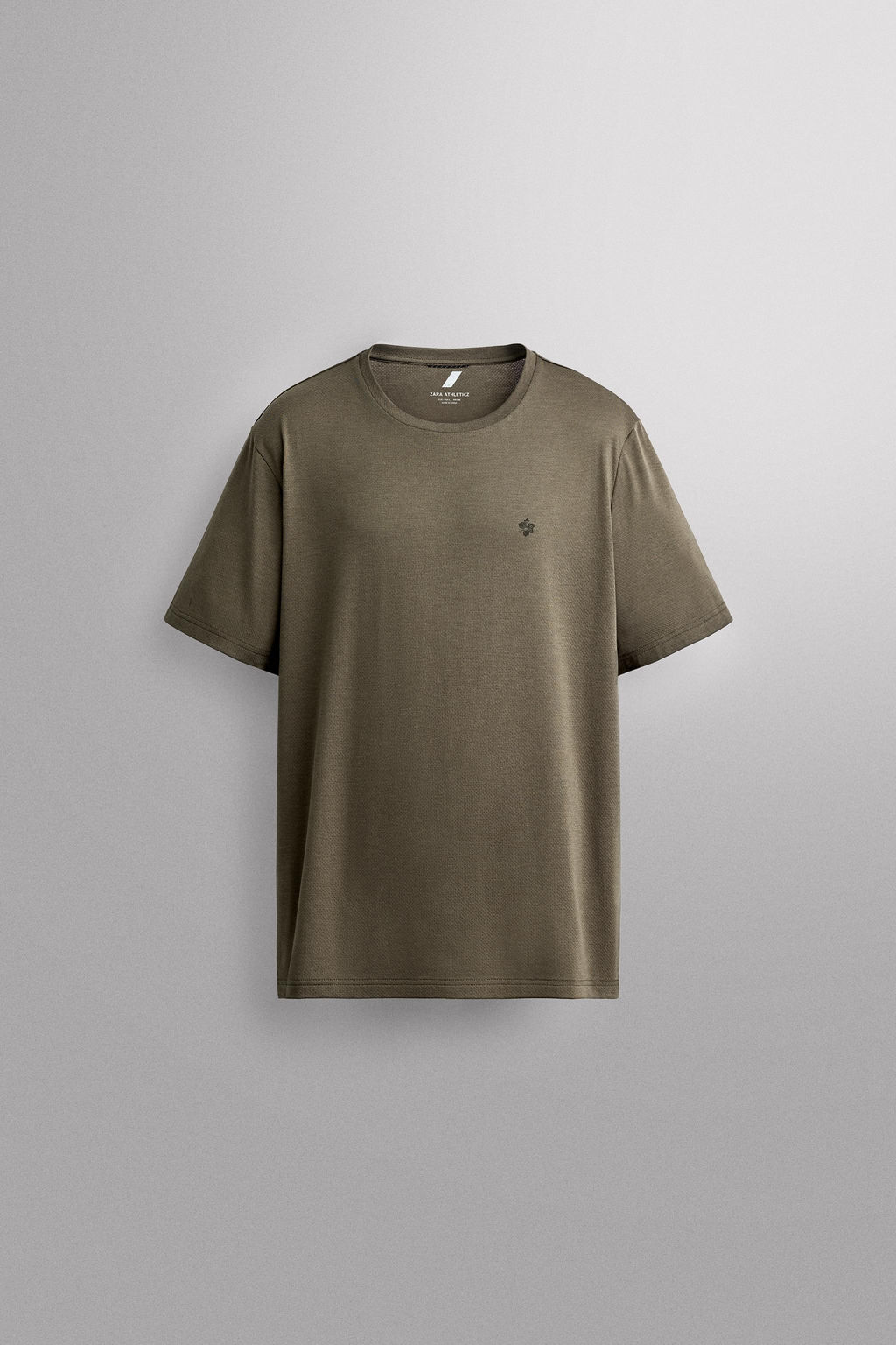 CAMISETA T?CNICA ESTAMPADO FLOR / Verde - Zara фото 9