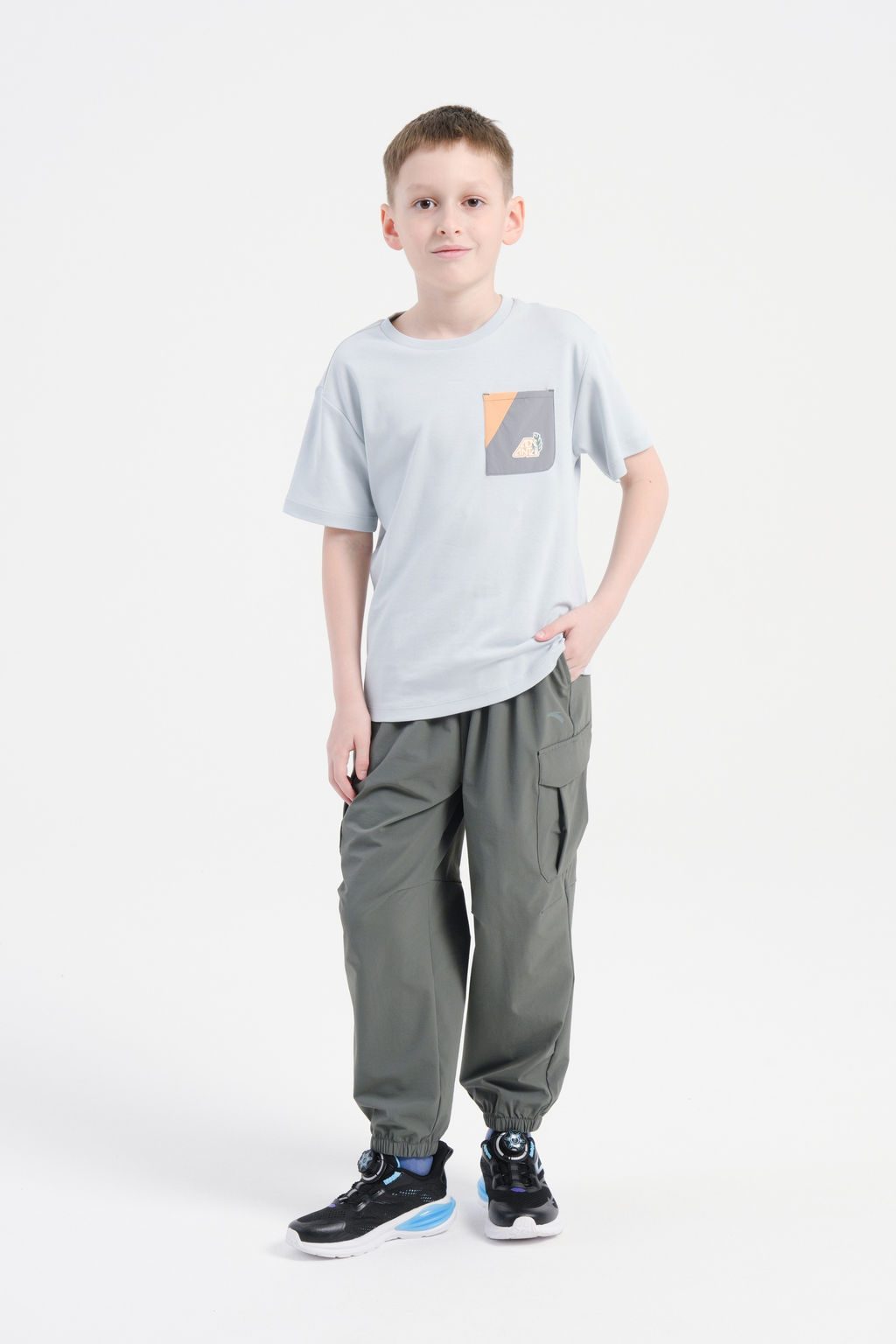 Брюки текстильные Темно-зеленый