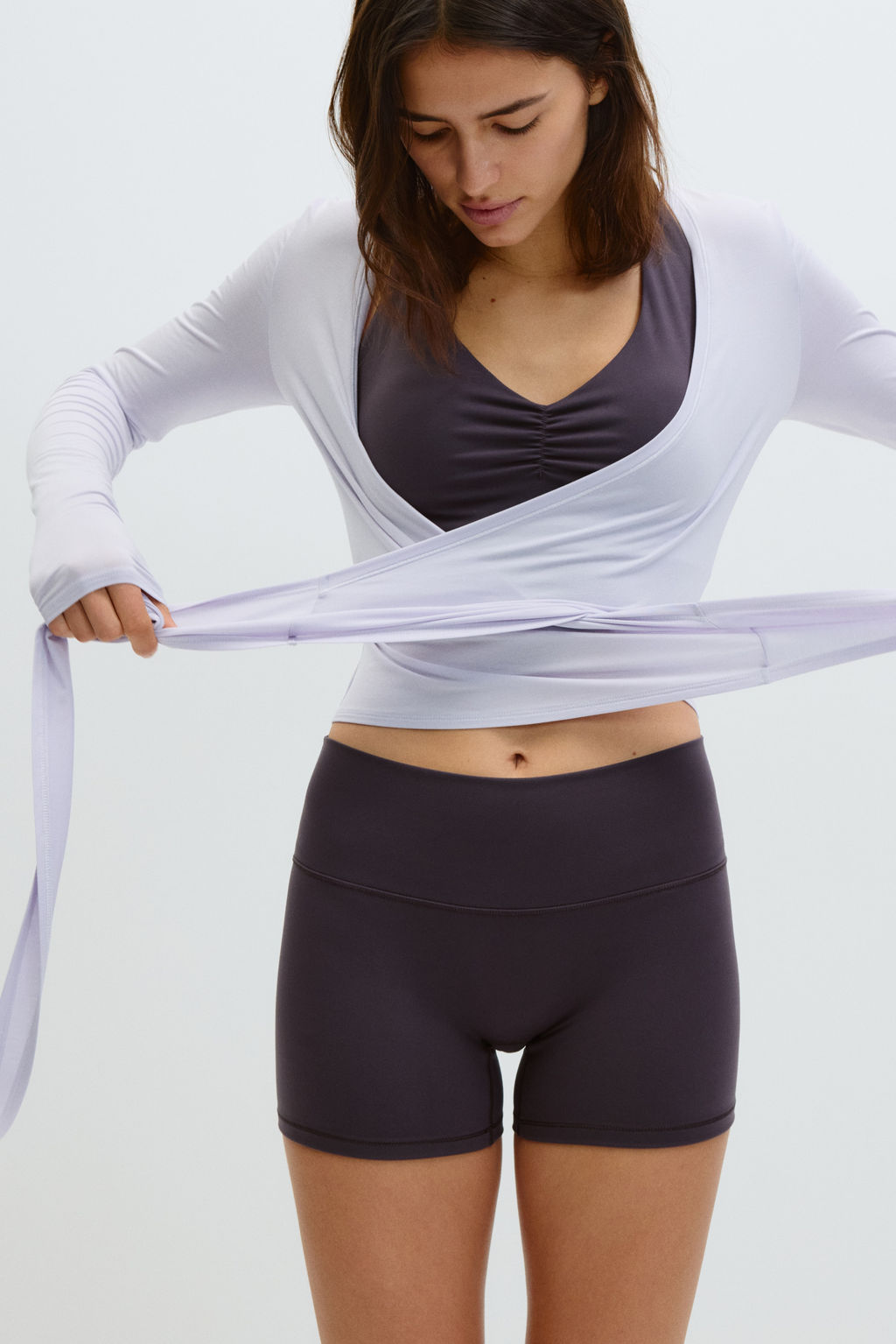 Microshorts de deporte con SoftMove - H&m фото 5