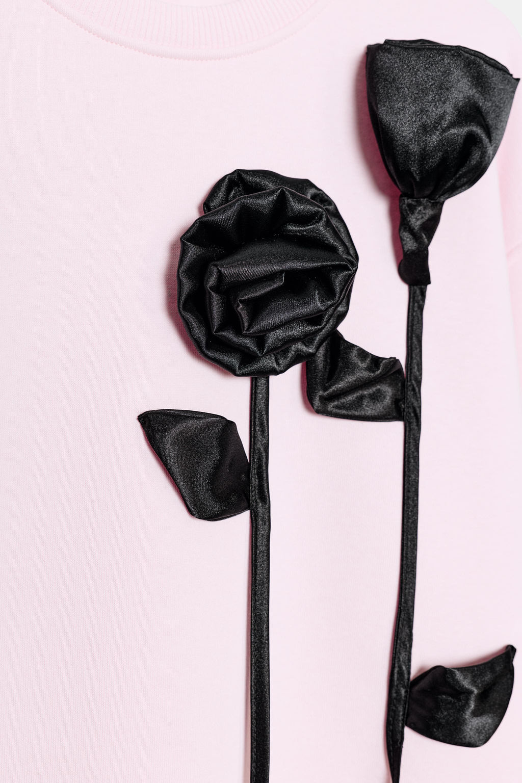 CONTRAST FLOWER SWEATSHIRT - Zara фото 3