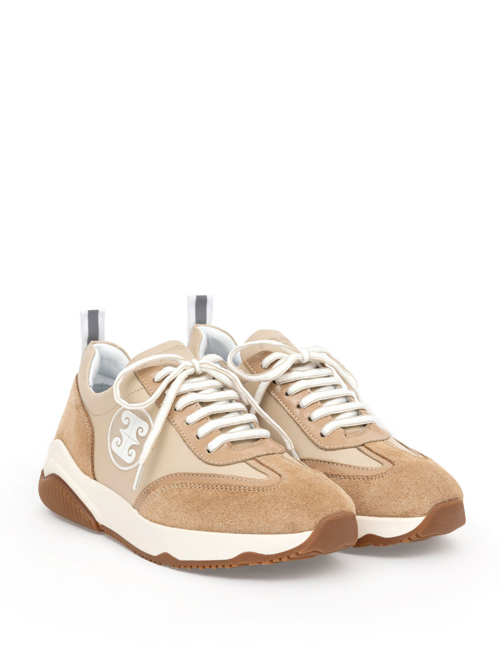 Bej Deri Sneaker