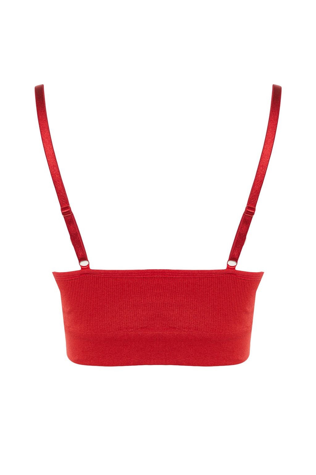 TRENDYOLMILLA Siyah Seamless/Dikissiz Ip Ask?l? Dolgusuz Balensiz Kapl? Bralette Orme Sutyen THMAW22SU0043  фото 24