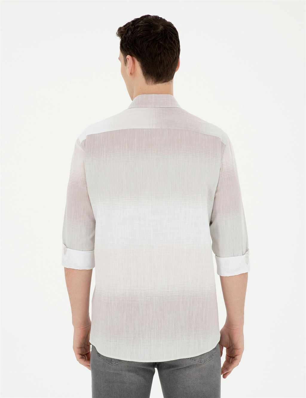 Ye_il Regular Fit Uzun Kollu G_mlek - Pierre cardin фото 5