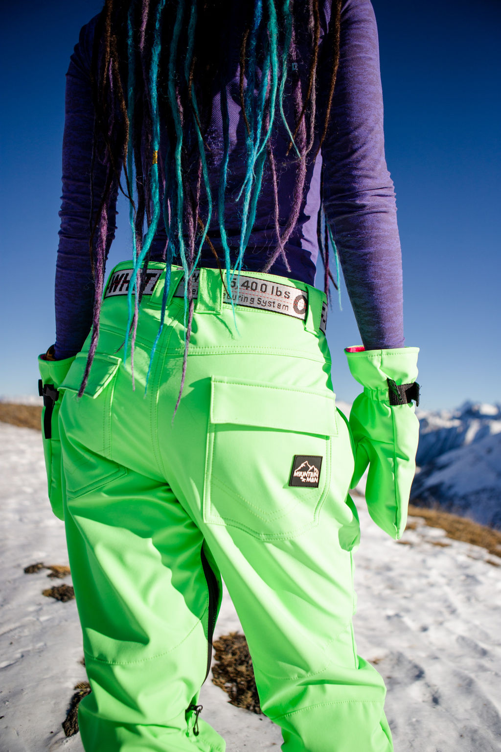 Сноубордические штаны Sent Powder (Зеленый)