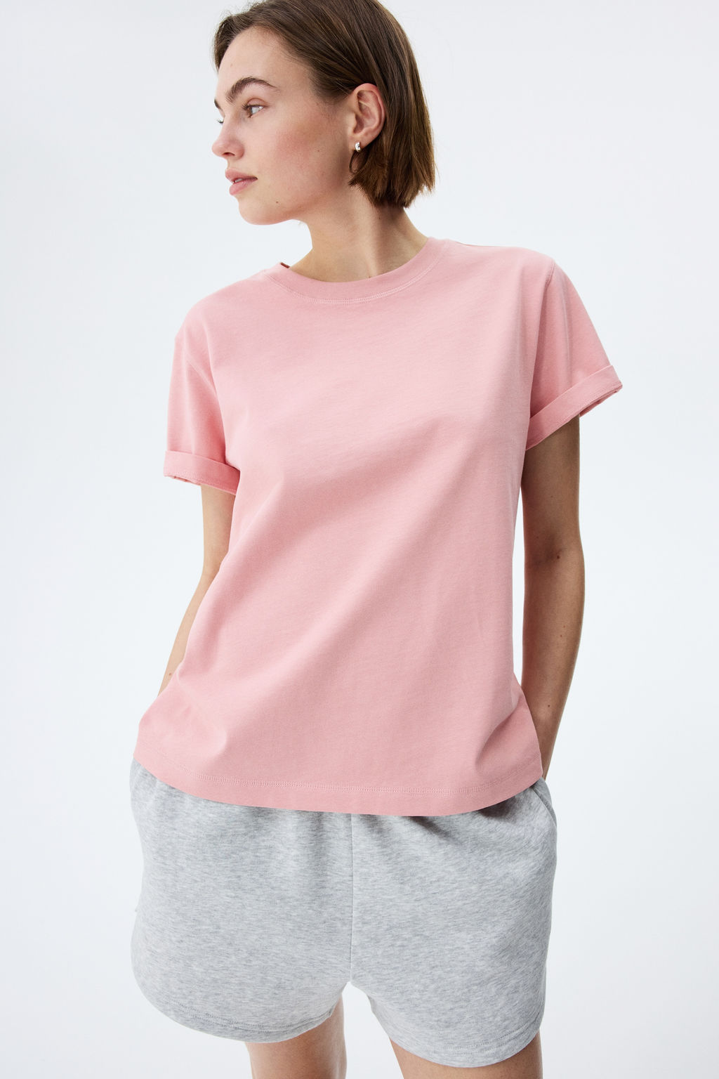 Camiseta oversize de algod?n - H&m фото 8