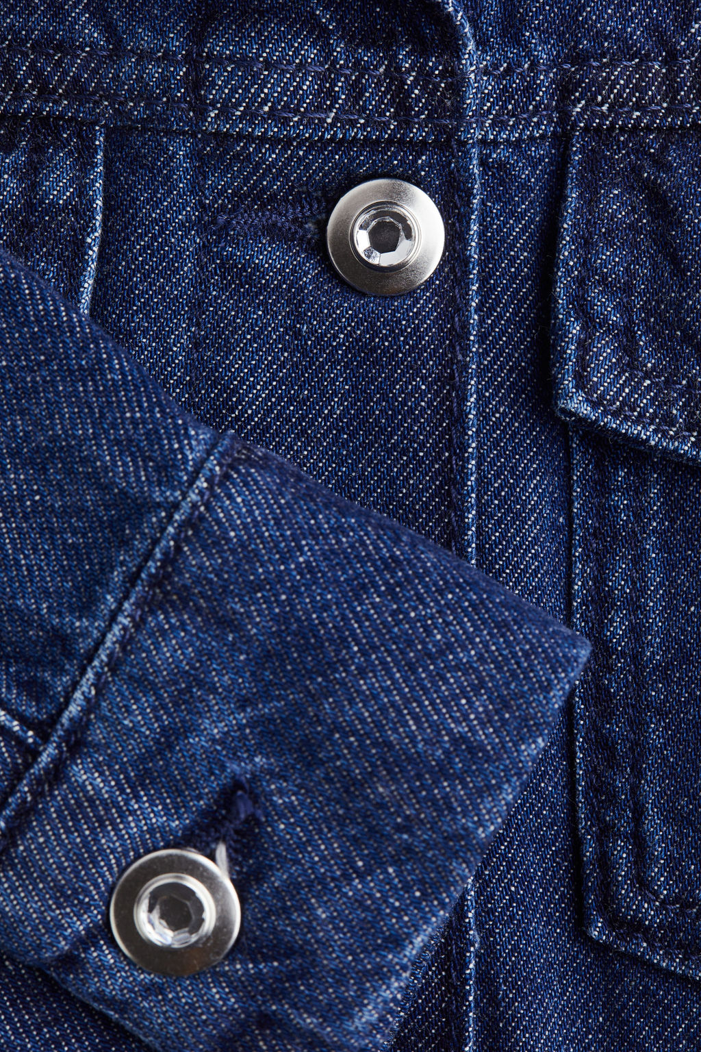 Cazadora denim cropped - H&m фото 3