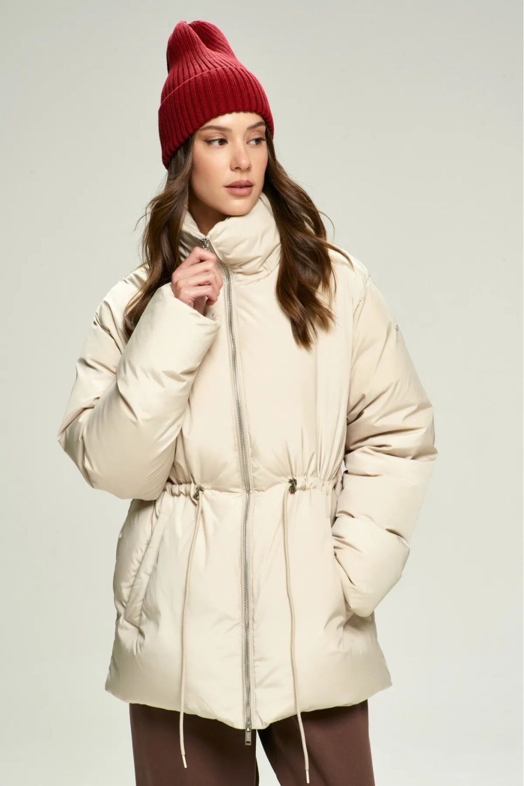 Пуховик на кулиске Ivory - Erist store фото 5