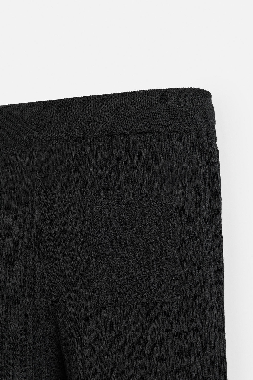 TEXTURED KNIT TROUSERS - Zara фото 18