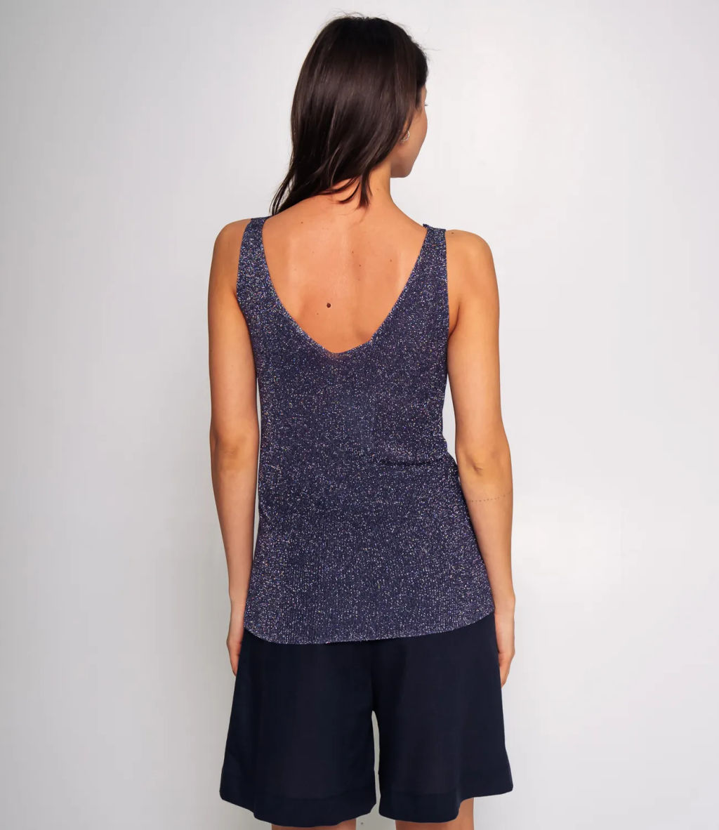 Топ #КТ805 (9), синий